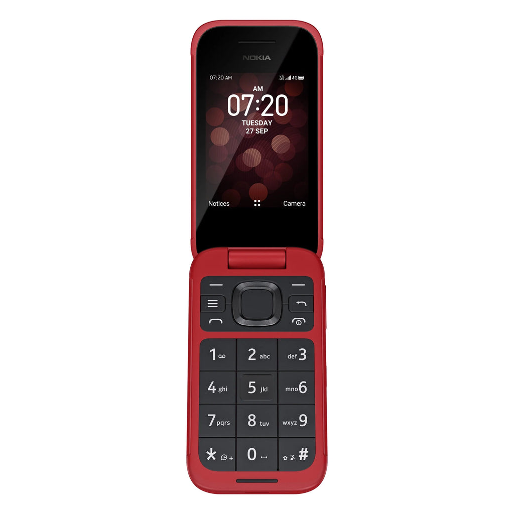 Restored TA-1420 - / Nokia Phone 2780 Red Unlocked Verizon Flip GSM Flip