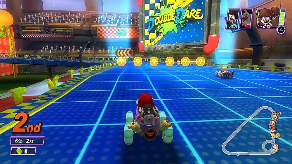 Rs 2: Grand Xbox Prix Kart Nickelodeon One -