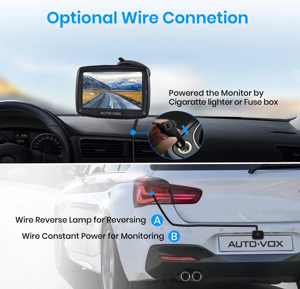 Camera Camera Camera for System Reversing for BackUp Trucks, Wireless Digital Backup Camera Easy View Waterproof Rear Vehicle Wireless Installation, Trailer