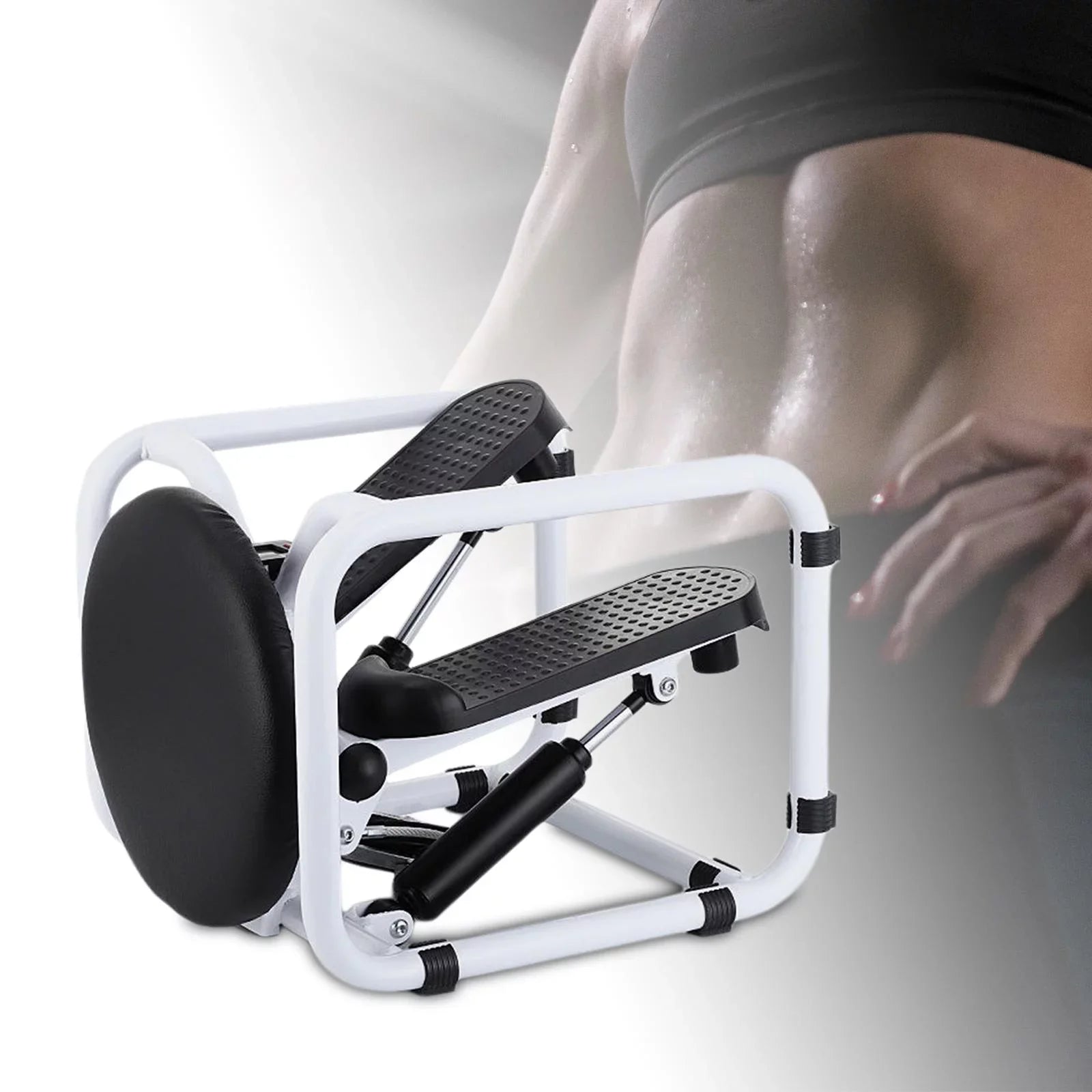 Stair Black Mute Fitness Steppers Exercise Stepper Accessories for for Workout Gym