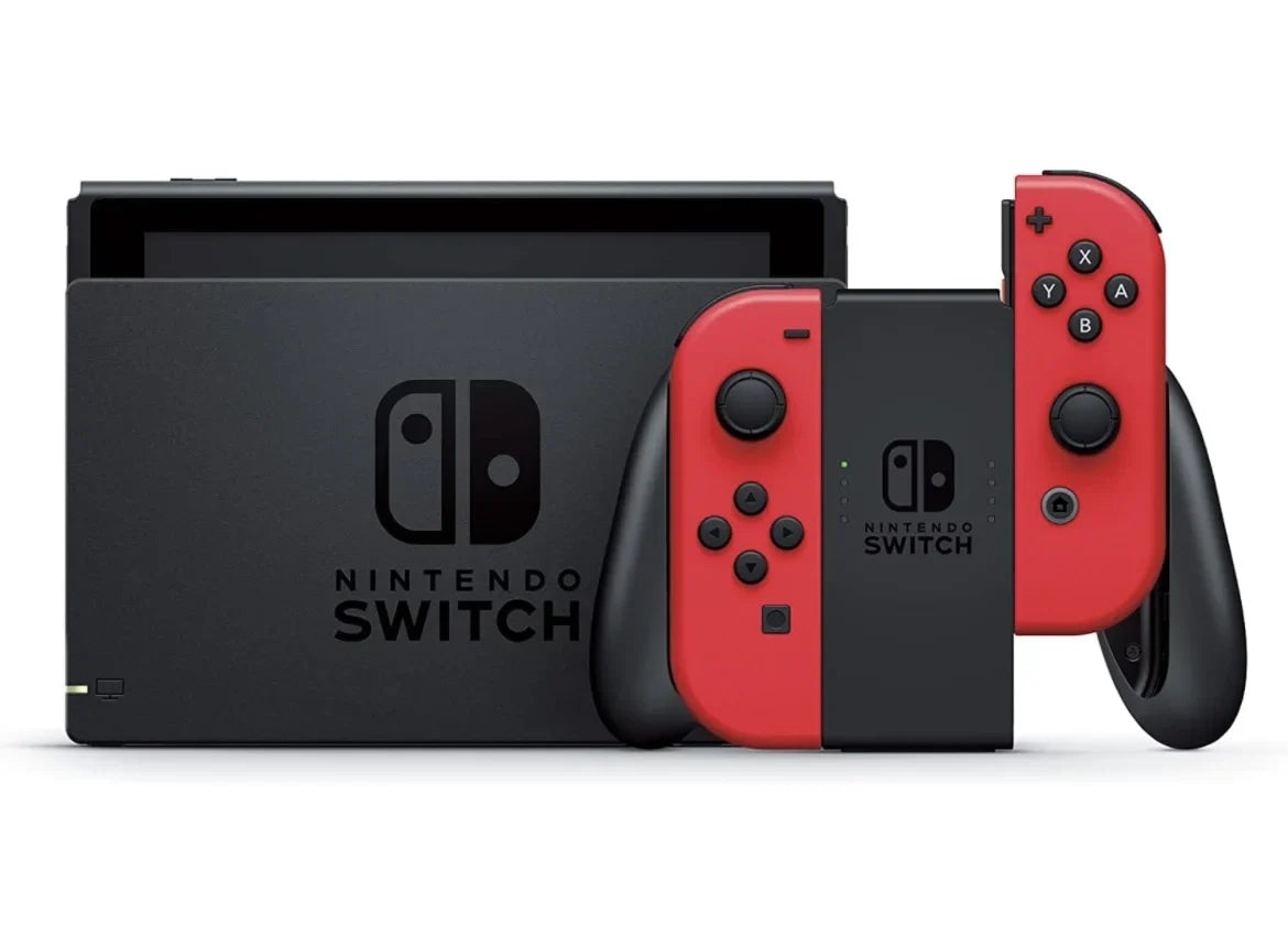 MicroSD 64GB Mario Games Nintendo - Switch Mario + Joy-Con + of Download Sonic Memory - Carrying Mania + Three Case Edition 40th Switch Choose card One Red