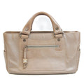 Pre-Owned (Good) Celine Women's Boogie Beige,Champagne Handbag Leather