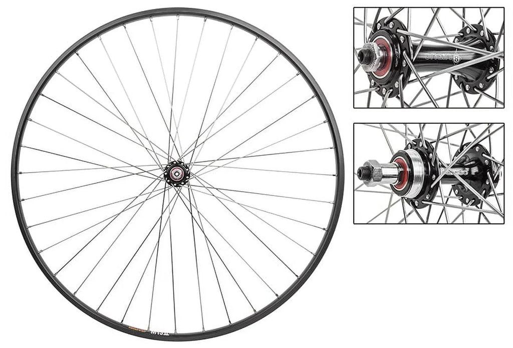 Sun Seal M13 Rd2100 Bk 5/6/7spqr 126mm 700 Or8 622x13 Dti2.0s WM Bk Fw 36 Wheels