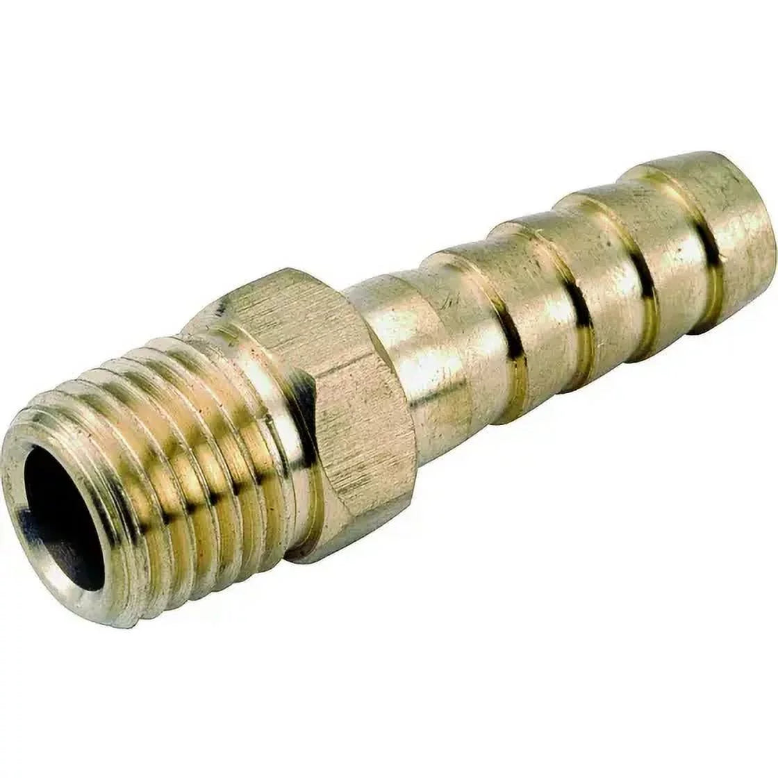 Inch of (Case MPT Anderson 5) 1/8 Inch Hose Barb Adapter Metal 757001-0204 1/4 Brass
