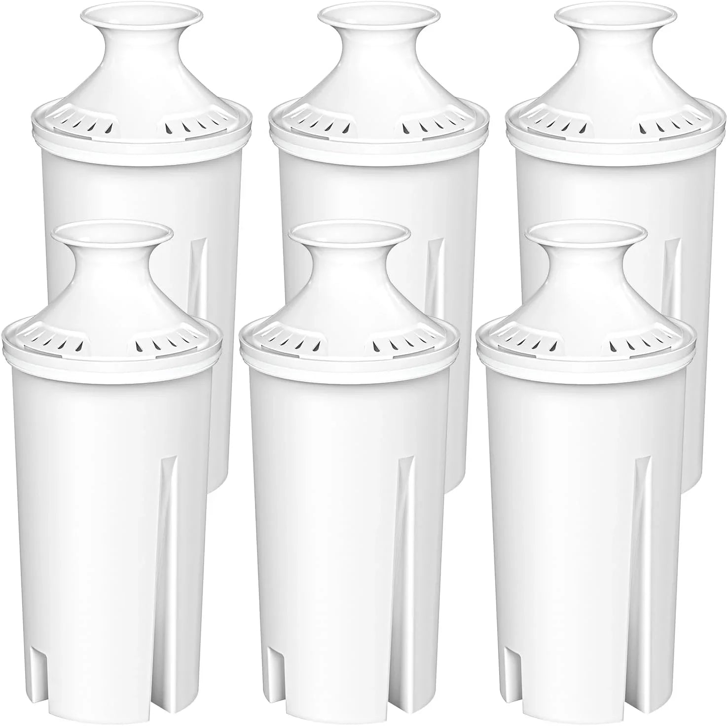 Standard and Brita® Certified and Taste, Dispensers, Filter 6-Pack Pitchers Reduce BPA Water Chlorine to NSF Replacements Water Bad for free