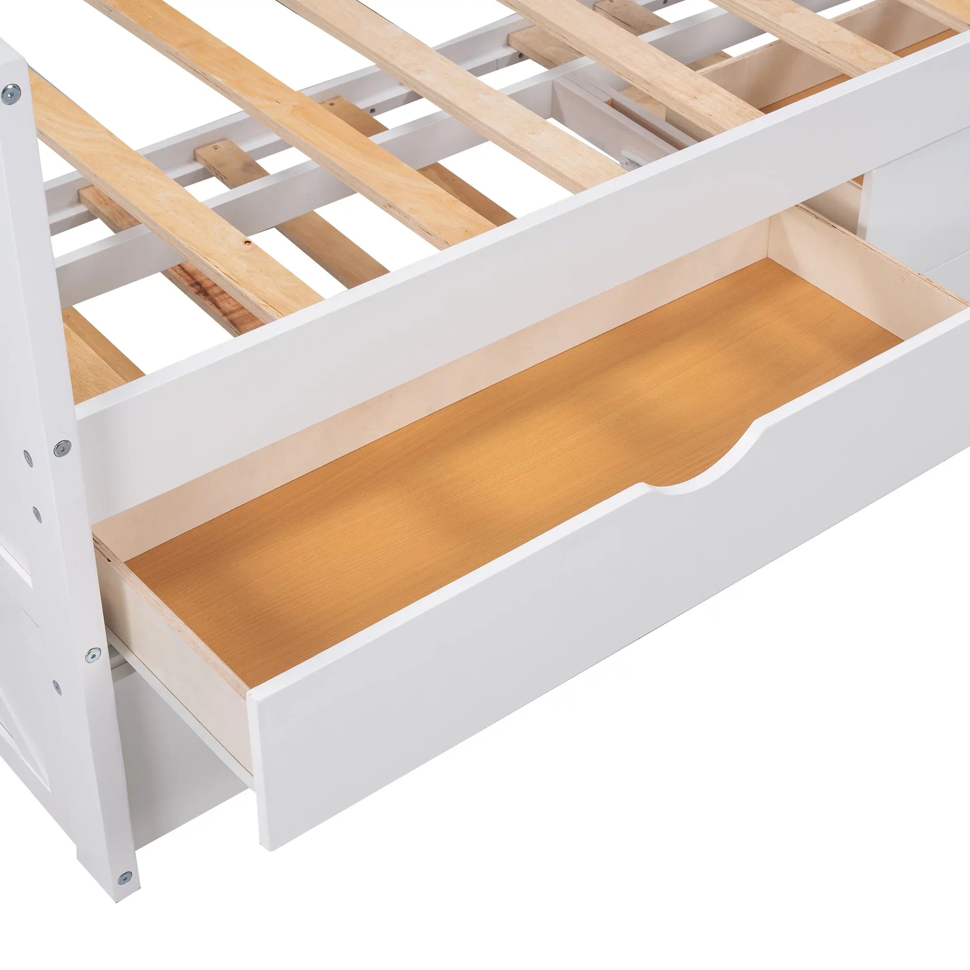 Merax and Multiple Captain Drawers, Colors Solid with Bed Wood Trundle Twin,