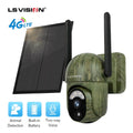Wireless Powered Battery VISION Camouflage Outdoor 2K LS Solar Camera Security Camera