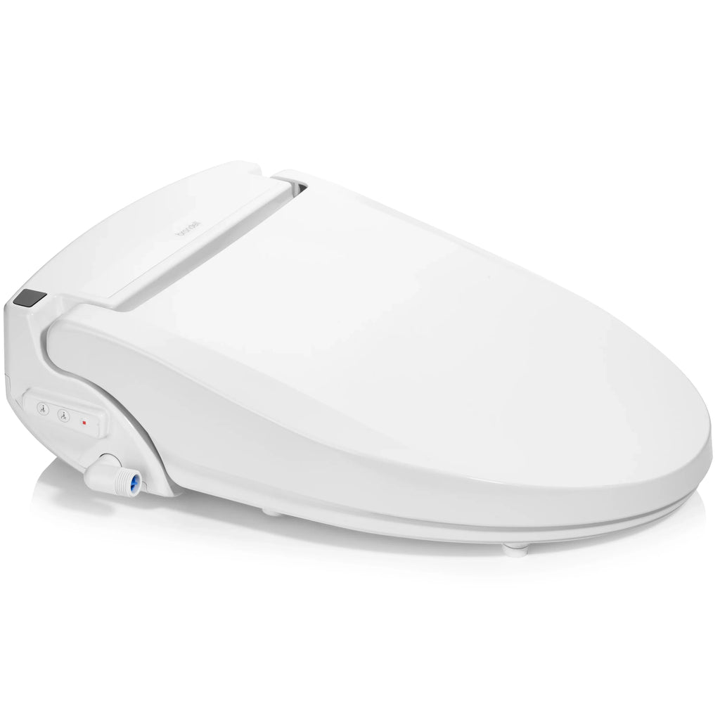 Bron Control, Remote Bidet with Round White Seat Toilet Advanced DR802 Swash