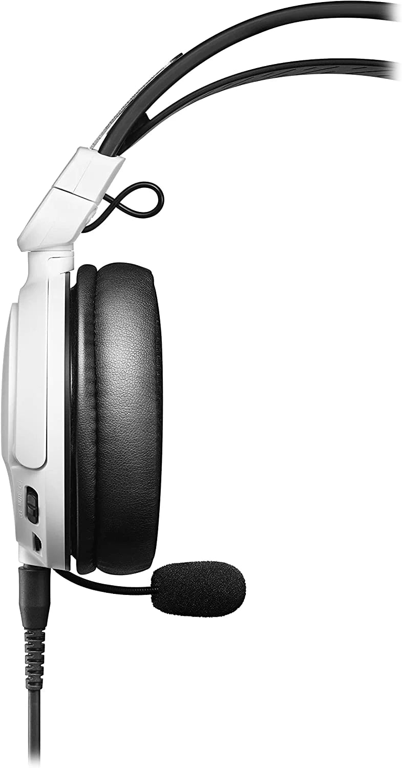 an Gaming with ATH-GL3WH 2 Wired Headset Closed-Back Audio Epic Protect White/Black Year - (2022) by Coverage Additional Technica