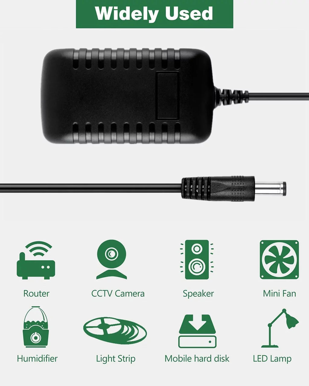 Supply Technology LITEON PSU Replacement Model Mains No: Google / PB118029 AC KONKIN DC PN: Charger Cable PB-1180-29 for Fiber 07079618 Power Cord Adapter BOO Compatible