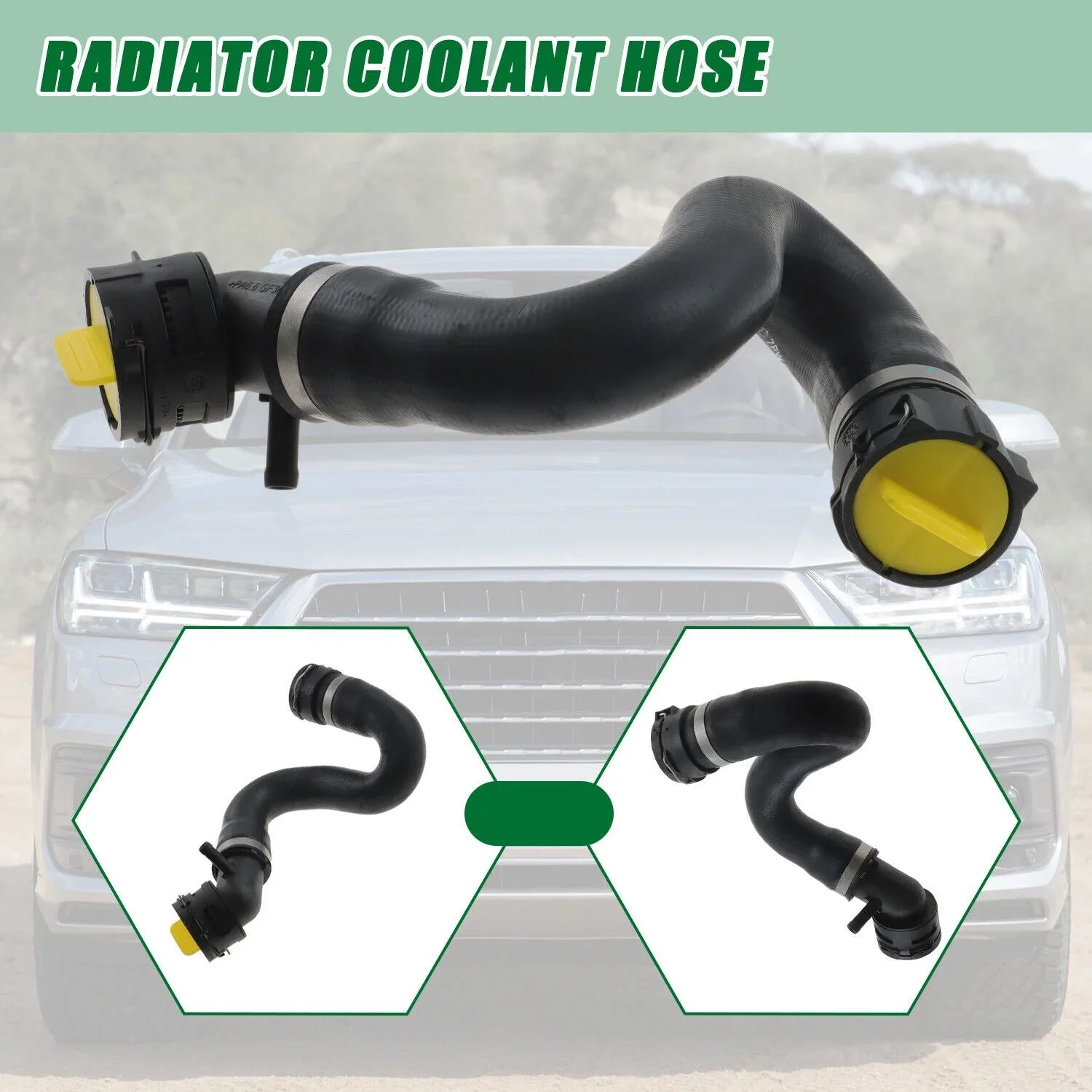 7L8122101D Coolant Audi Radiator Duct for Tube 2010-2016 Q7 Upper Line