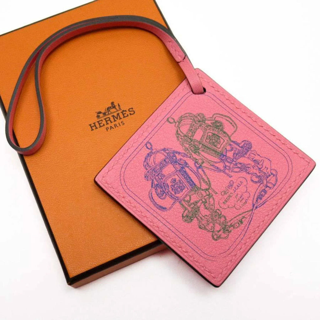 Hermes Pre-Owned Charm Swift Roseete (Like New) Vaud HERMES Carenano