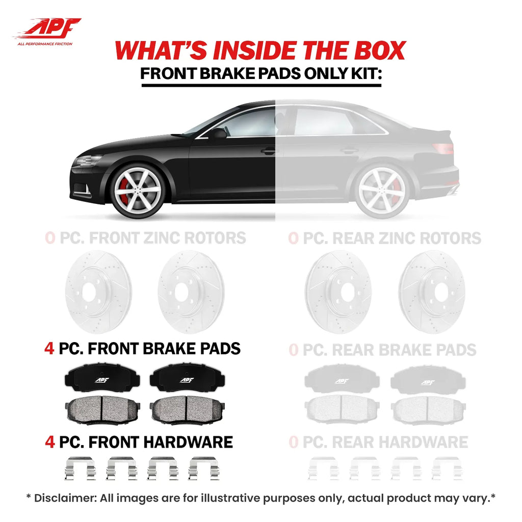 for Brake Fiber Carbon Ford Front 2003-2011 Ceramic Ranger Pads