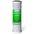 Carbon 5 FC15-10 FC15 Block 10" CTO Microns, White x iSpring 2-1/2", Filter Cartridge,