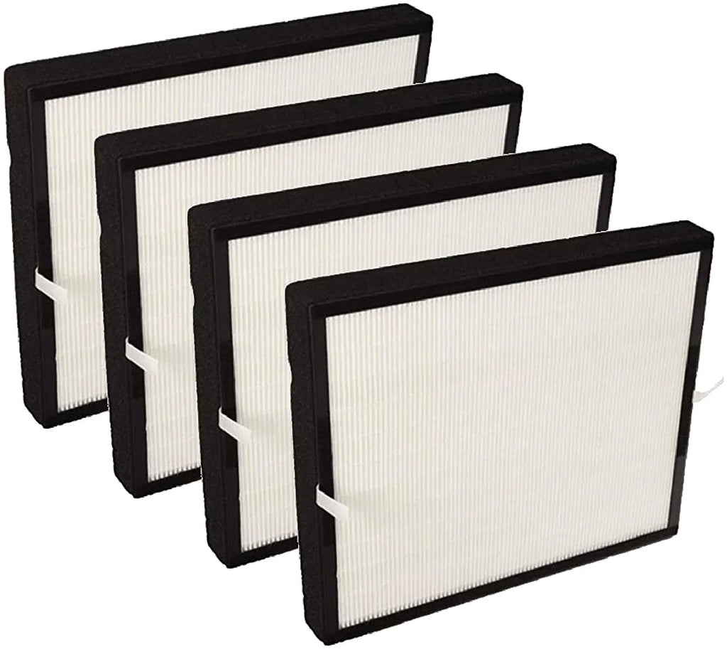 Nispira to Charcoal Air Filter Part BF25A. 4 Purifier. Packs True Compatible Set Replacement A375 HEPA Compared Activated A350 with