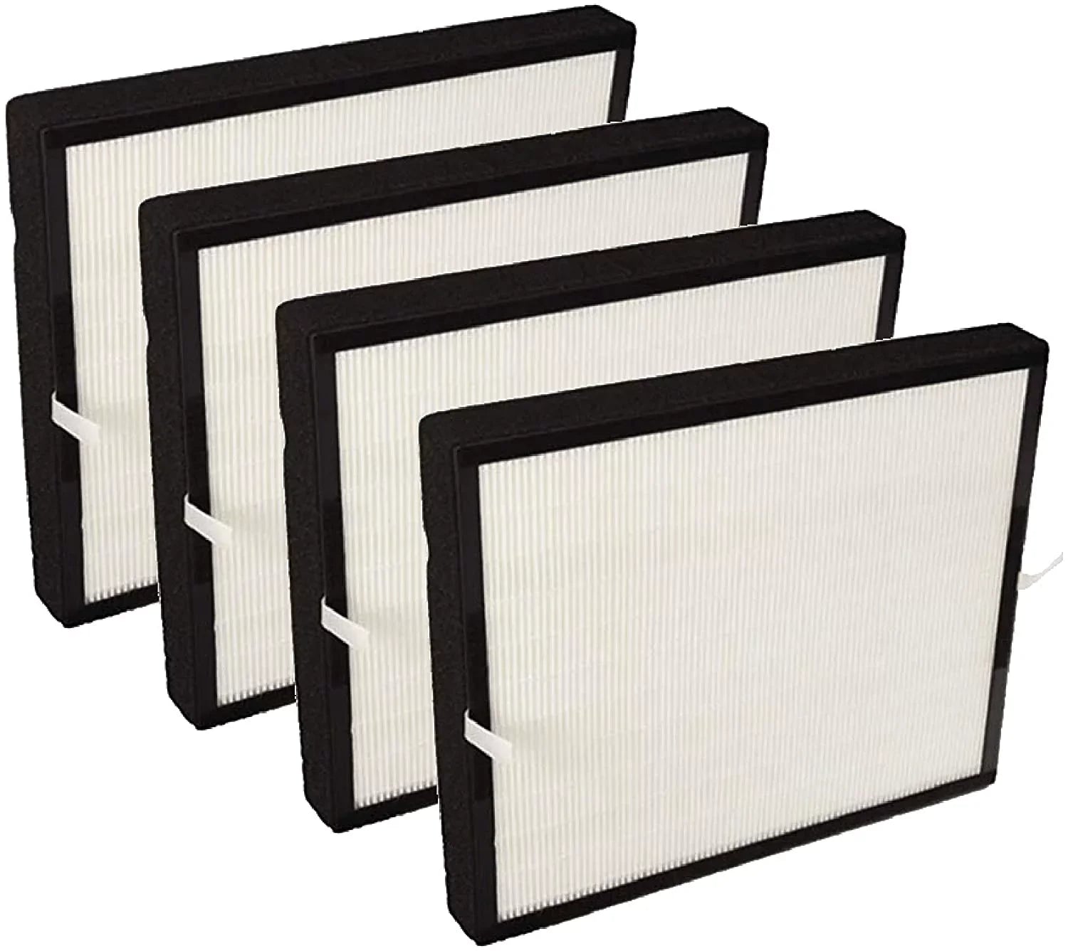 Nispira to Charcoal Air Filter Part BF25A. 4 Purifier. Packs True Compatible Set Replacement A375 HEPA Compared Activated A350 with