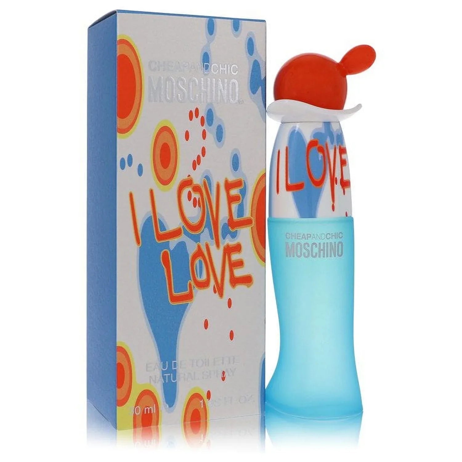 Spray by De Moschino I of for Women Love Toilette Pack Love 4 Eau 1 oz