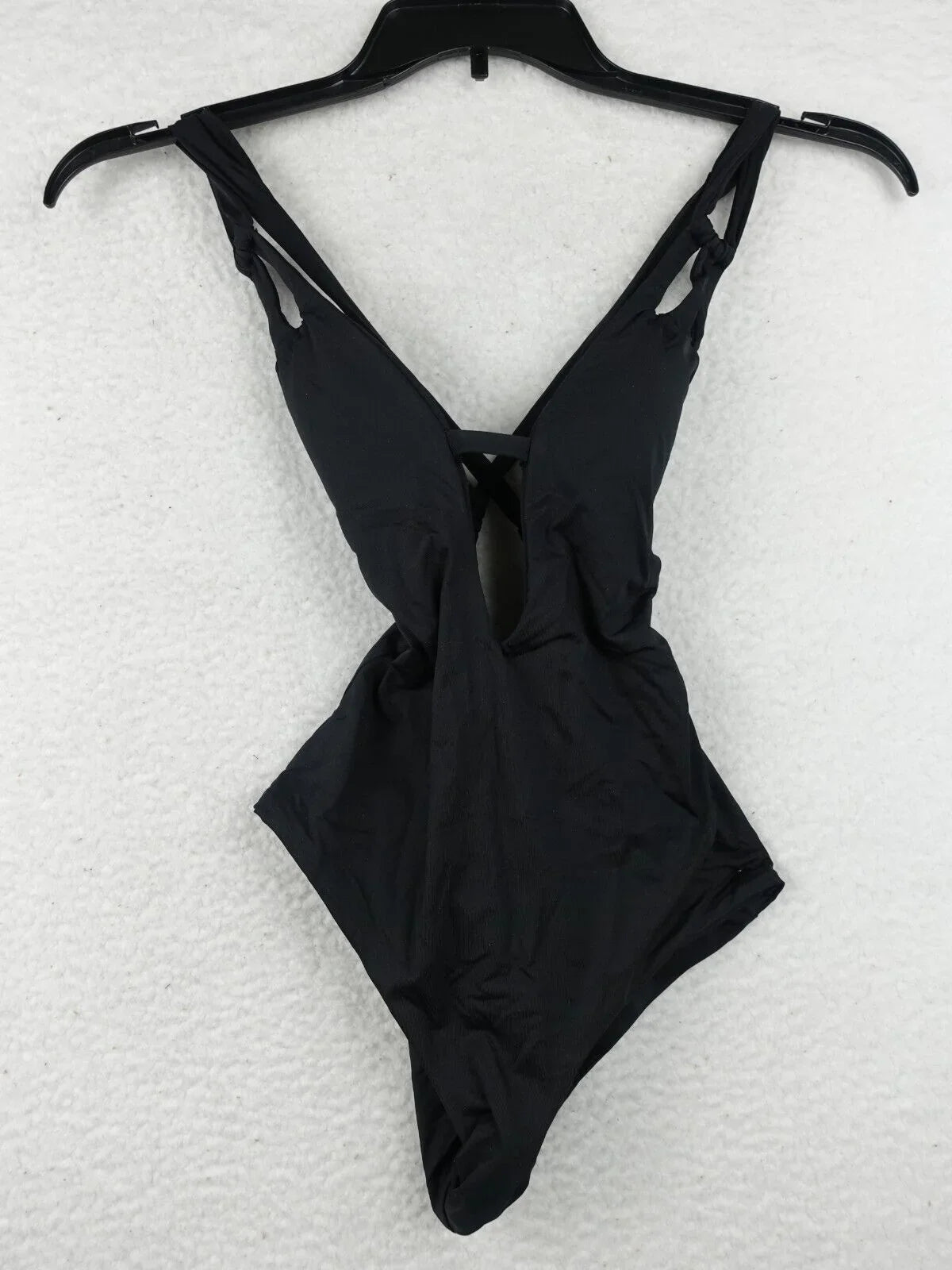 Code Black - One-Piece - Plunge XS Color BECCA Virtue Swimsuit Rebecca Skylar