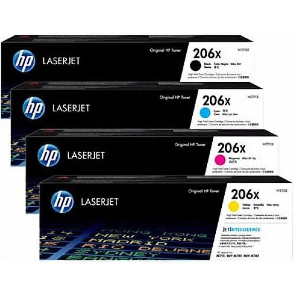 HP Toner W2112X, Yield Set W2110X, High W2113X W2111X, 206X