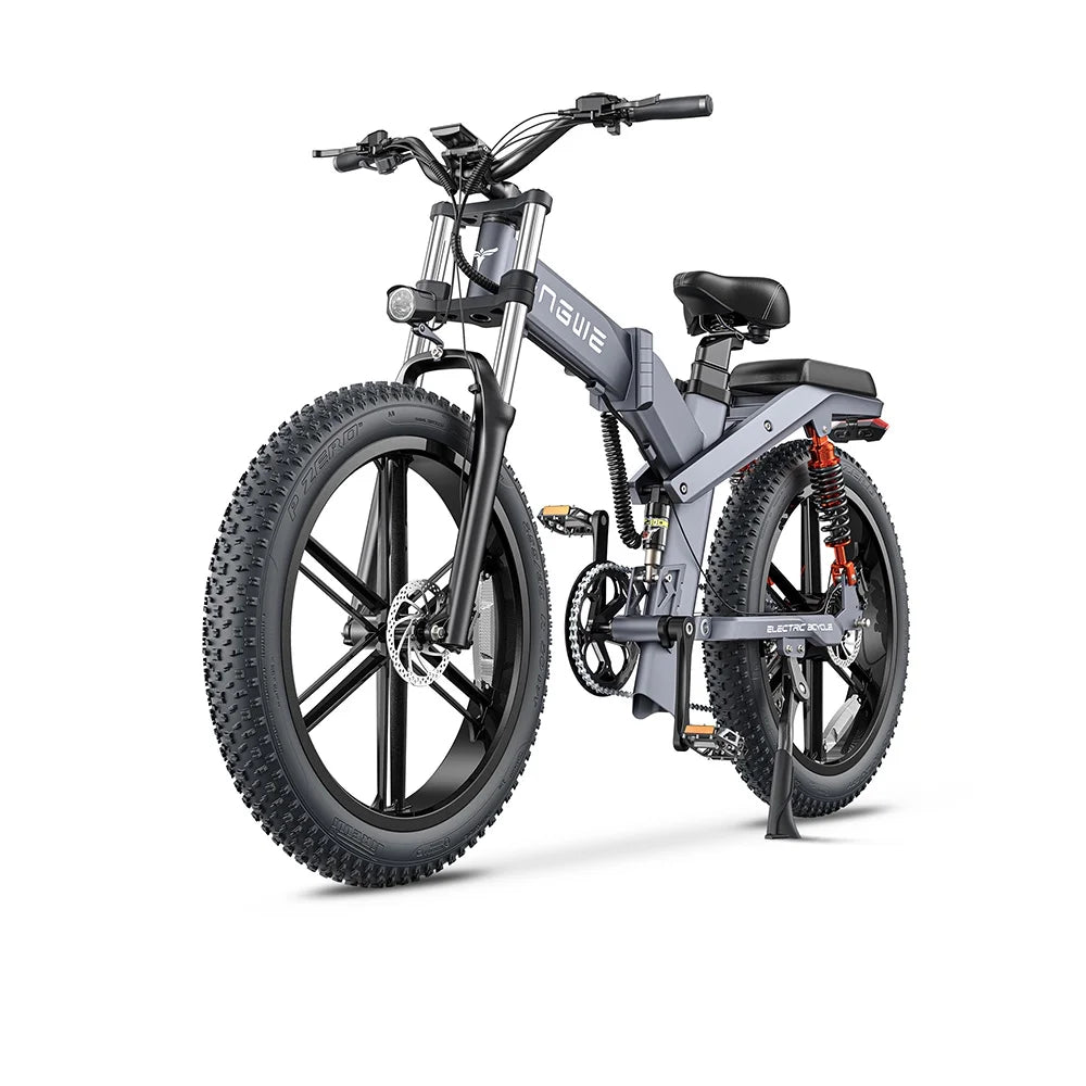 Bike,19.2ah Bike Maximum Fat Maximum 8 Snow All-terrain E-bike Tire 31mph E-bike Speed 1000w ENGWE 48v Tire Speed Electric 8 Bike Speed