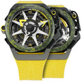 Rim for Chronograph Dial Mazzucato Twin Men Watch - Automatic Monza Adult Black Reversible