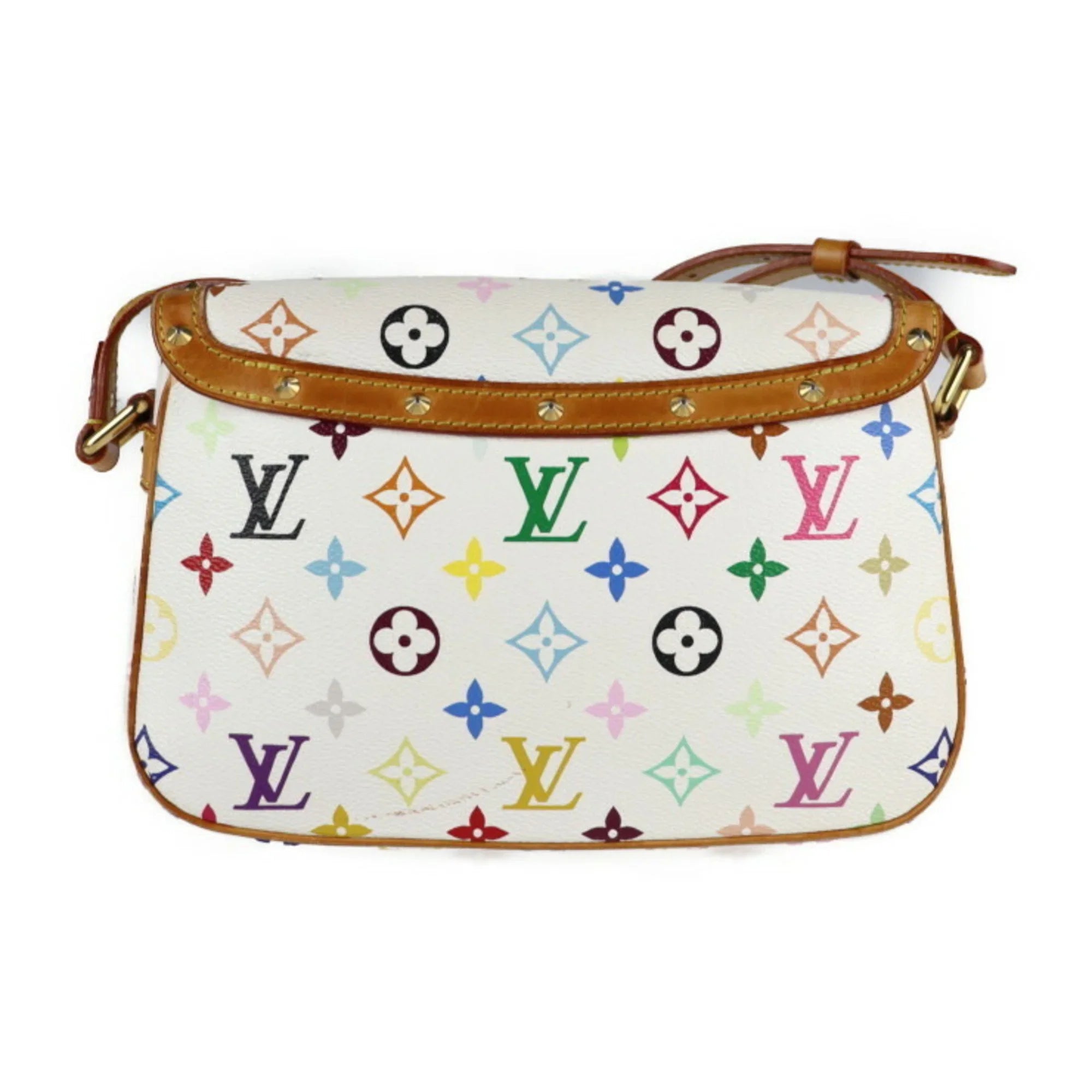 multicolor Sologne monogram Pre-Owned M92661 Vuitton (Good) LOUIS VUITTON canvas shoulder bag Louis