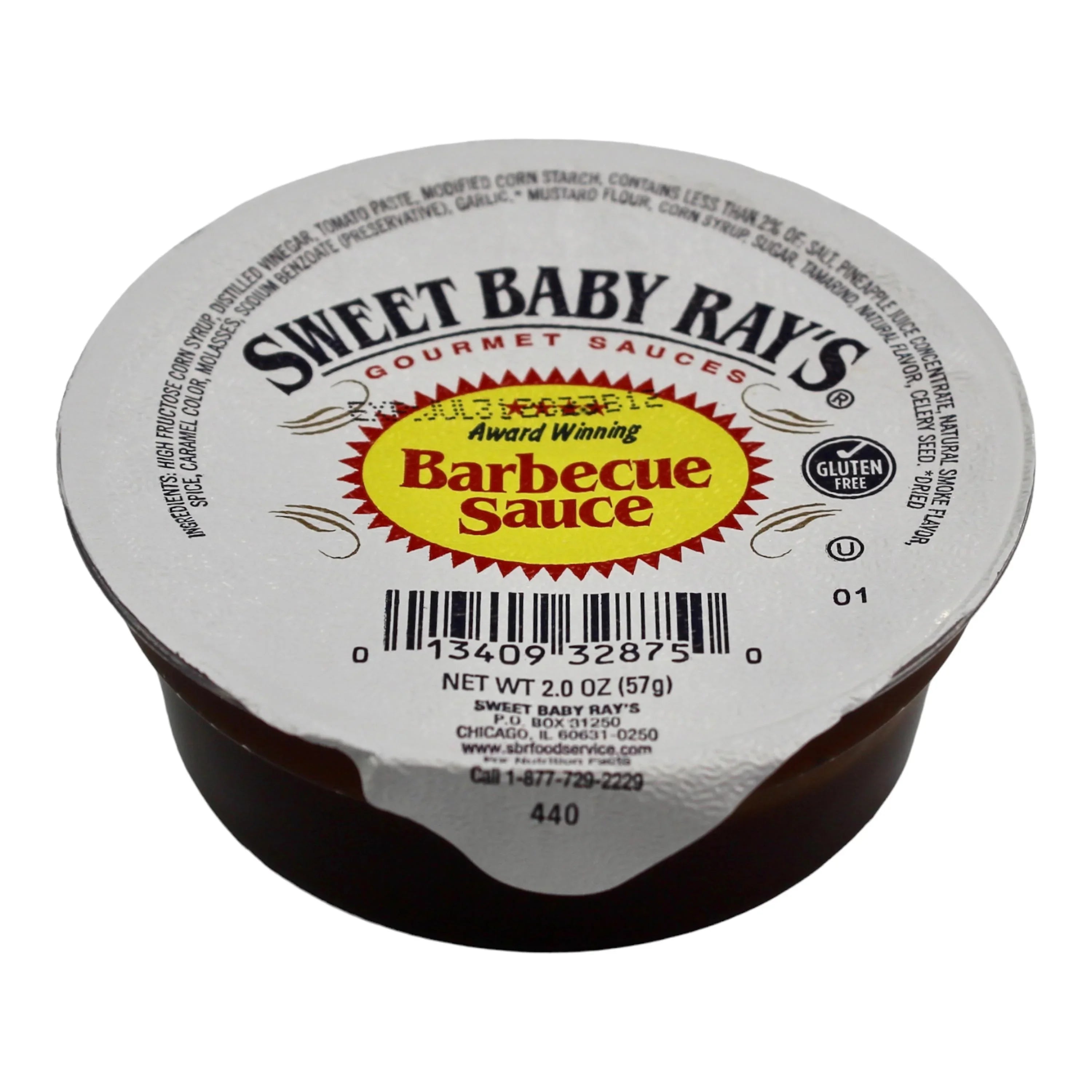 BBQ Rays Barbecue 36 2oz Sauce Original Count Sweet Cups Baby Sauce