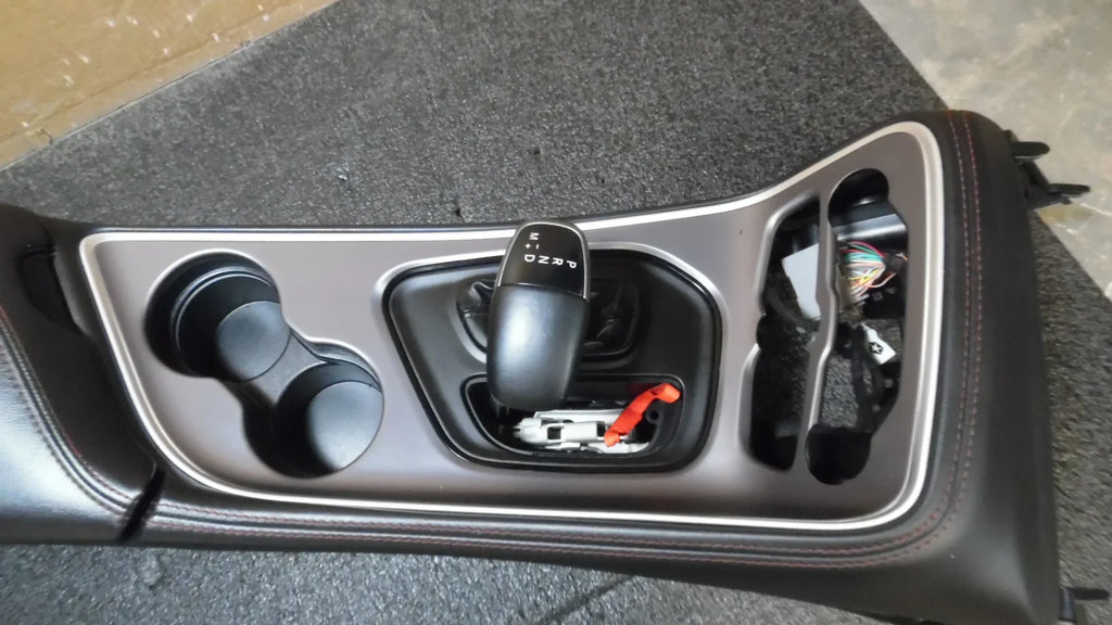 OEM Pre-Owned (Good) Armrest Floor Lid 2015-2023 Dodge Challenger AT Console Black w/ Center