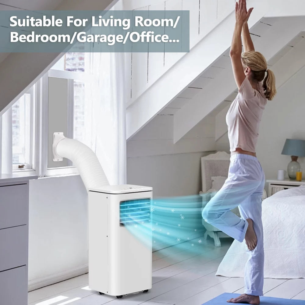 Conditioner Bedroom Freestanding Air Kit NPL-06C AC W/ Room Window Remote Dehumidifier BTU Portable Fan LifePlus Indoor 10,000 Unit