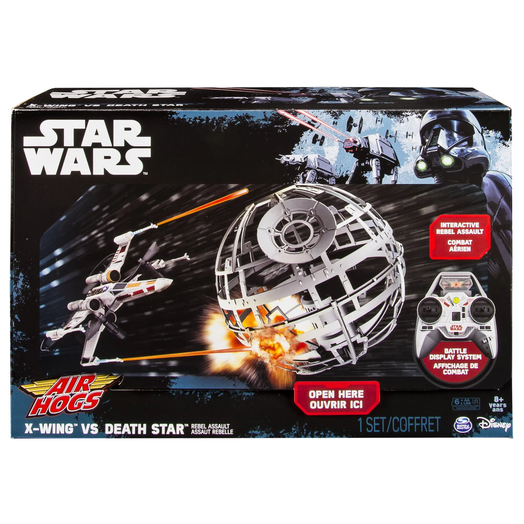 Wars Death Assault Star - Air - Hogs vs. Drones X-wing Star, RC Rebel