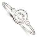FJC Sterling Finejewelers Silver Bangle Bracelet Mutli-circle
