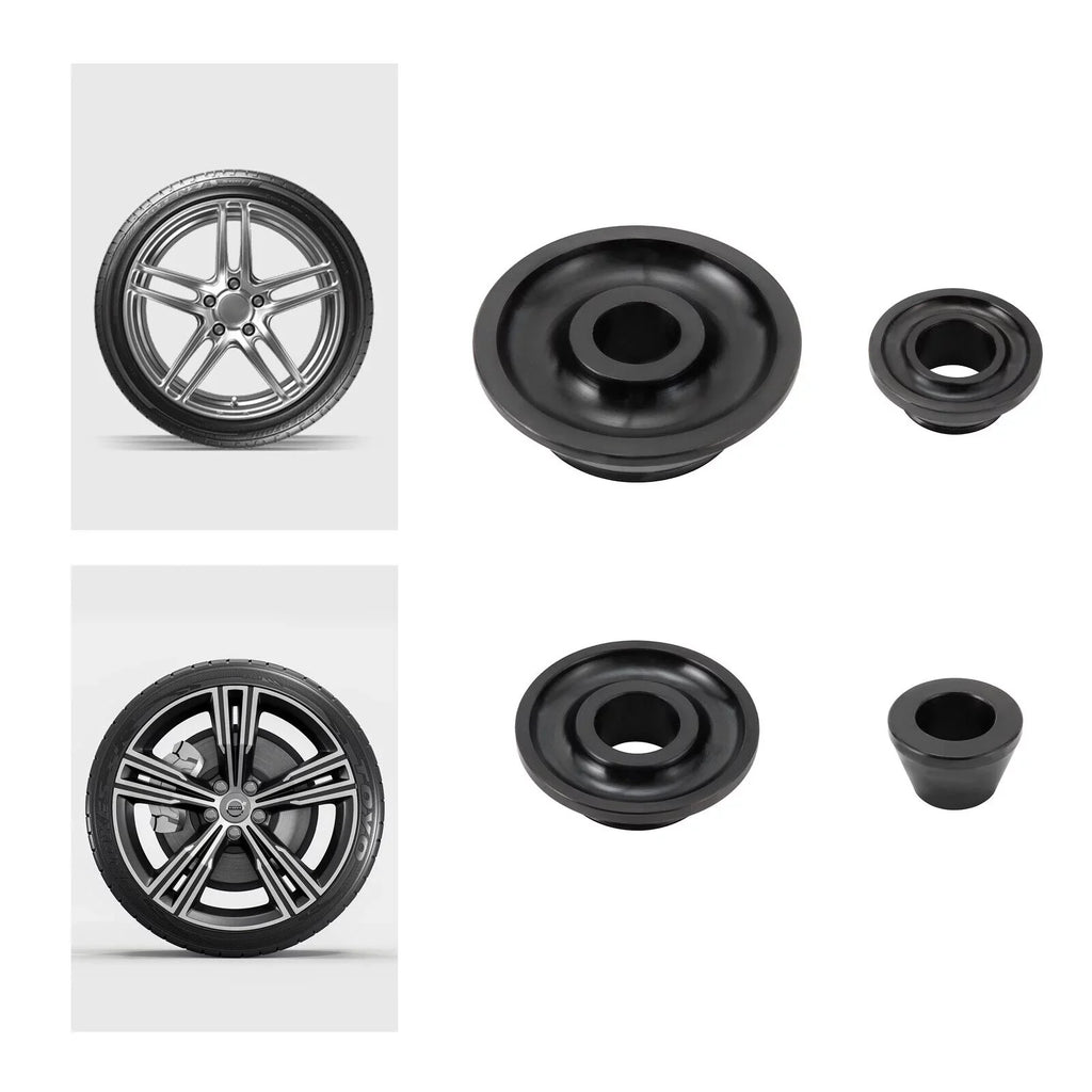 Steel 45-gauge Set Balancer Cones Balancer Cones Adapter 4 36mm Tire Sizes Wheel