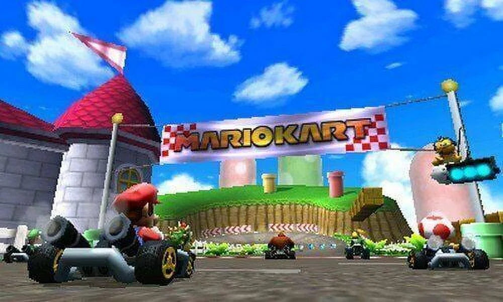 [2DS Fun Online] 7 NEW Player Luigi 3D Brand Kart Nintendo Mario 3DS 2D