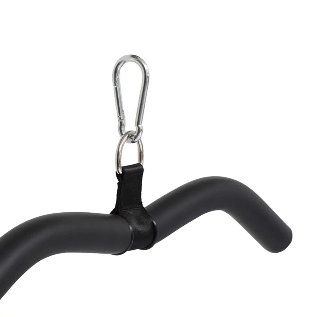 Handle Body Full Strength Workout, Attachment, Rubber Gym, Cable Bar Rotation Machine and Training, Bar for Pulldown with LAT