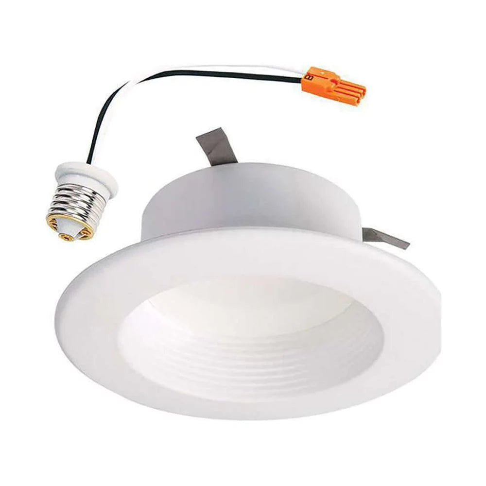 LED W White Retrofit RL4 Series Halo in. Lighting Recessed 8 Matte 4 W