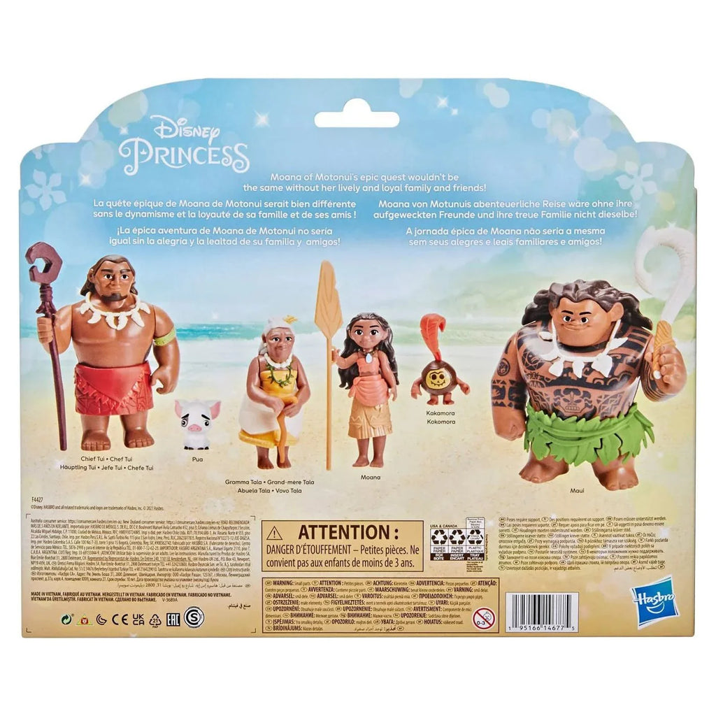 Movie-inspired Princess Accessories Hasbro Adventure Moana Disney Toy With Multipack