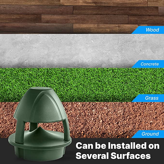 Speaker Outdoor (Green) Passive Pyle speaker Inch Olive Garden Waterproof Passive Green 6.5