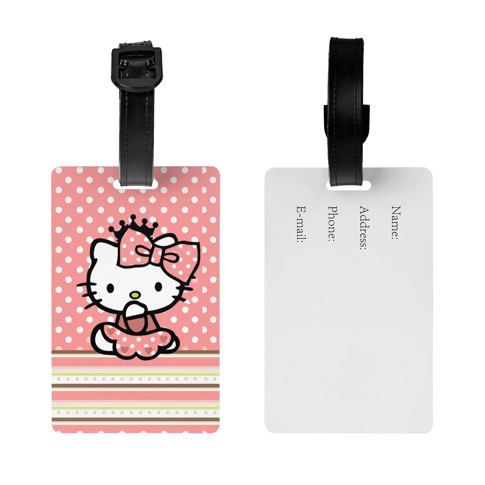 Washable Baggage Girls-Style Cover Zipper Travel Kitty Cover Elastic Concealed Suitcase 4 Protector Fits Women Hello For Luggage Protective Gifts Trunk Suitcase 22"-24" Case With