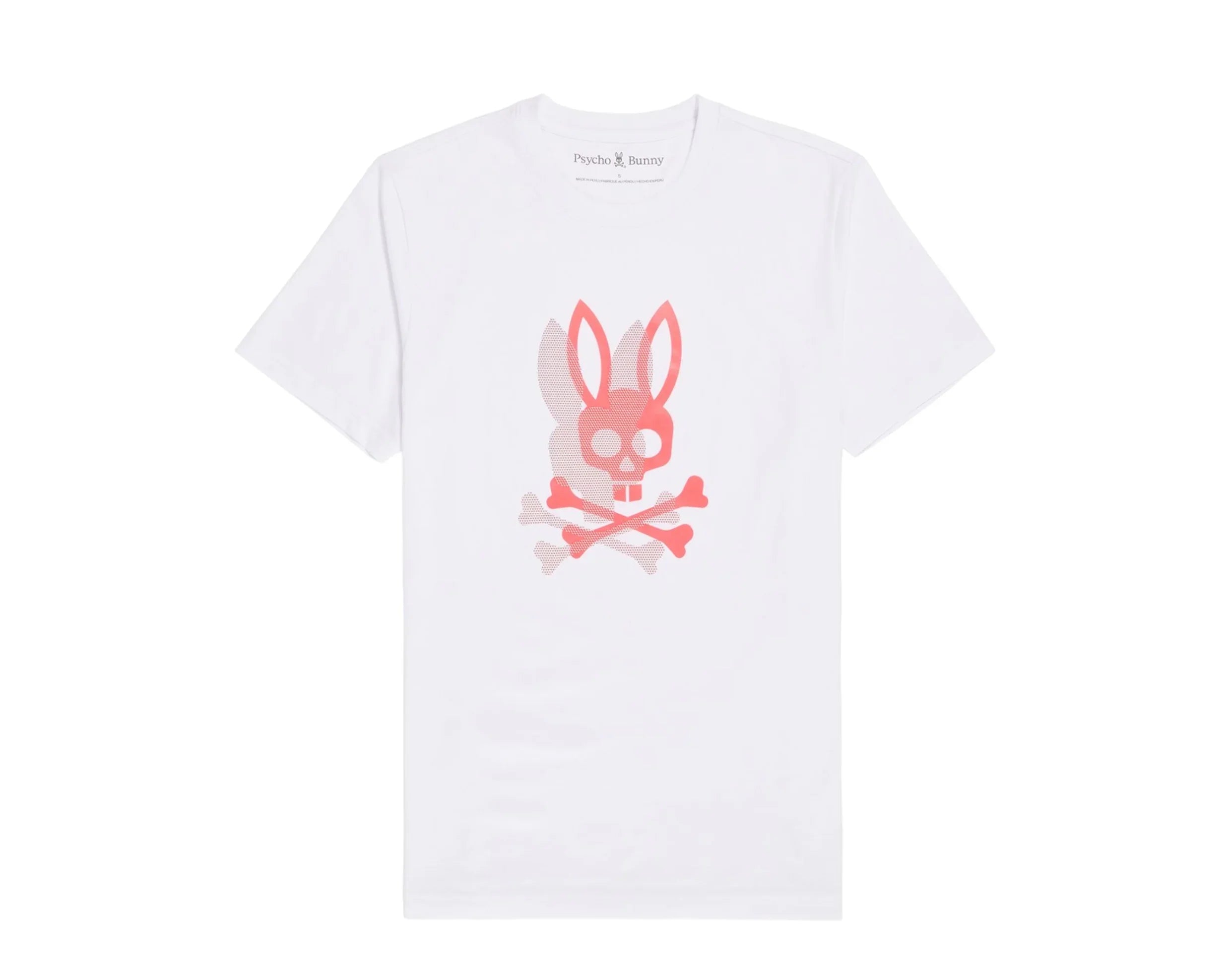 Psycho Dotted Bunny ShirtWhiteS Men's Graphic Chicago HD Tee BunnyPsycho