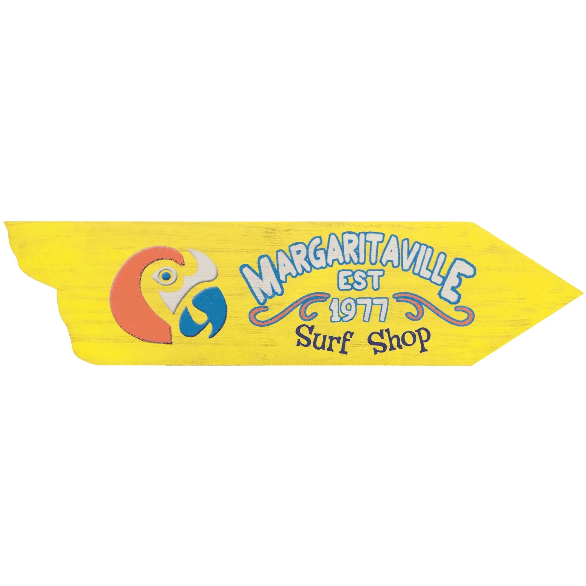 Indoor/Outdoor Porch, Surf Sign Garden, Shop - Wall for Directional Bar, Margaritaville