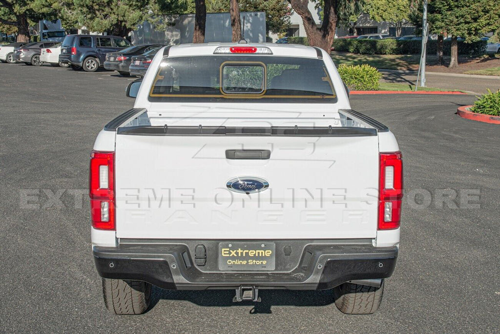ABS Lid Plastic ALL | Models Replacement Ranger Rear BLACK Wing 2019-Present Street Series MATTE - Tailgate For Ford Trunk Spoiler