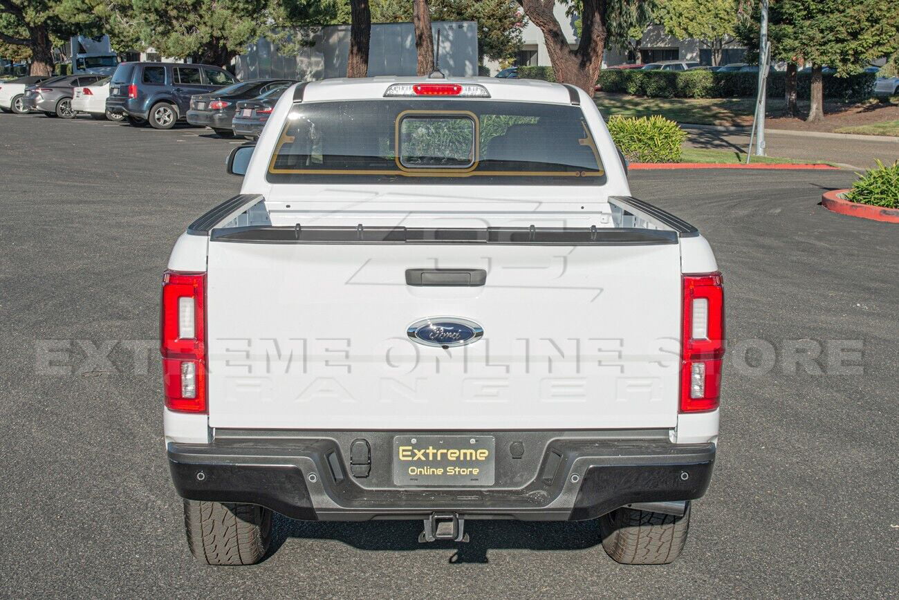 ABS Lid Plastic ALL | Models Replacement Ranger Rear BLACK Wing 2019-Present Street Series MATTE - Tailgate For Ford Trunk Spoiler