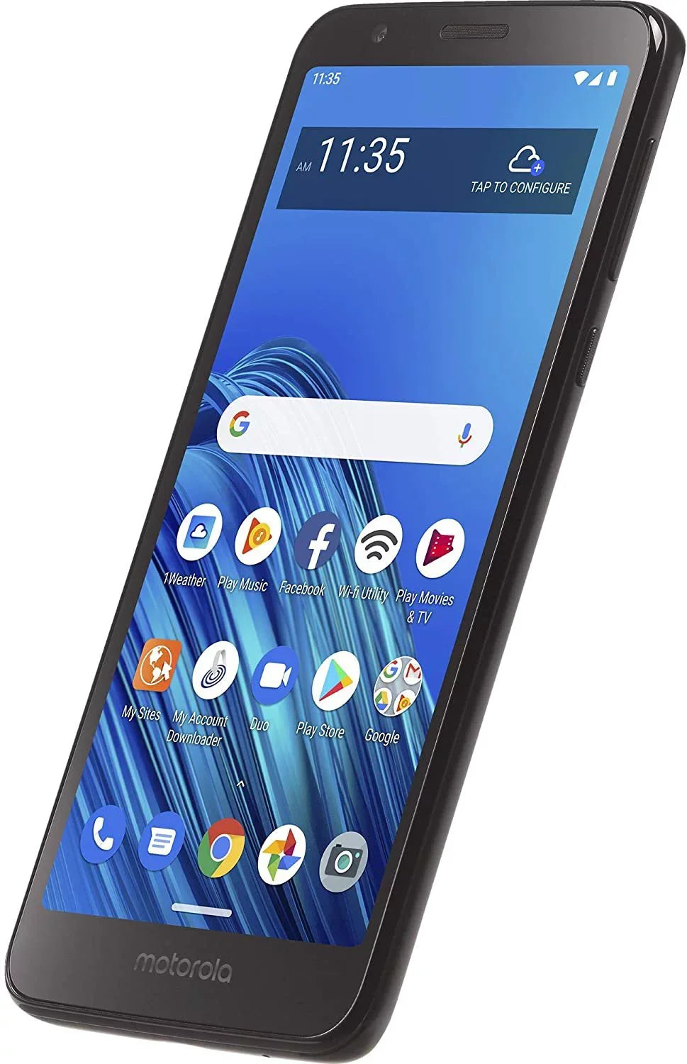 LTE TracFone Moto 32GB Smartphone Prepaid 4G E6 Locked Black Motorola