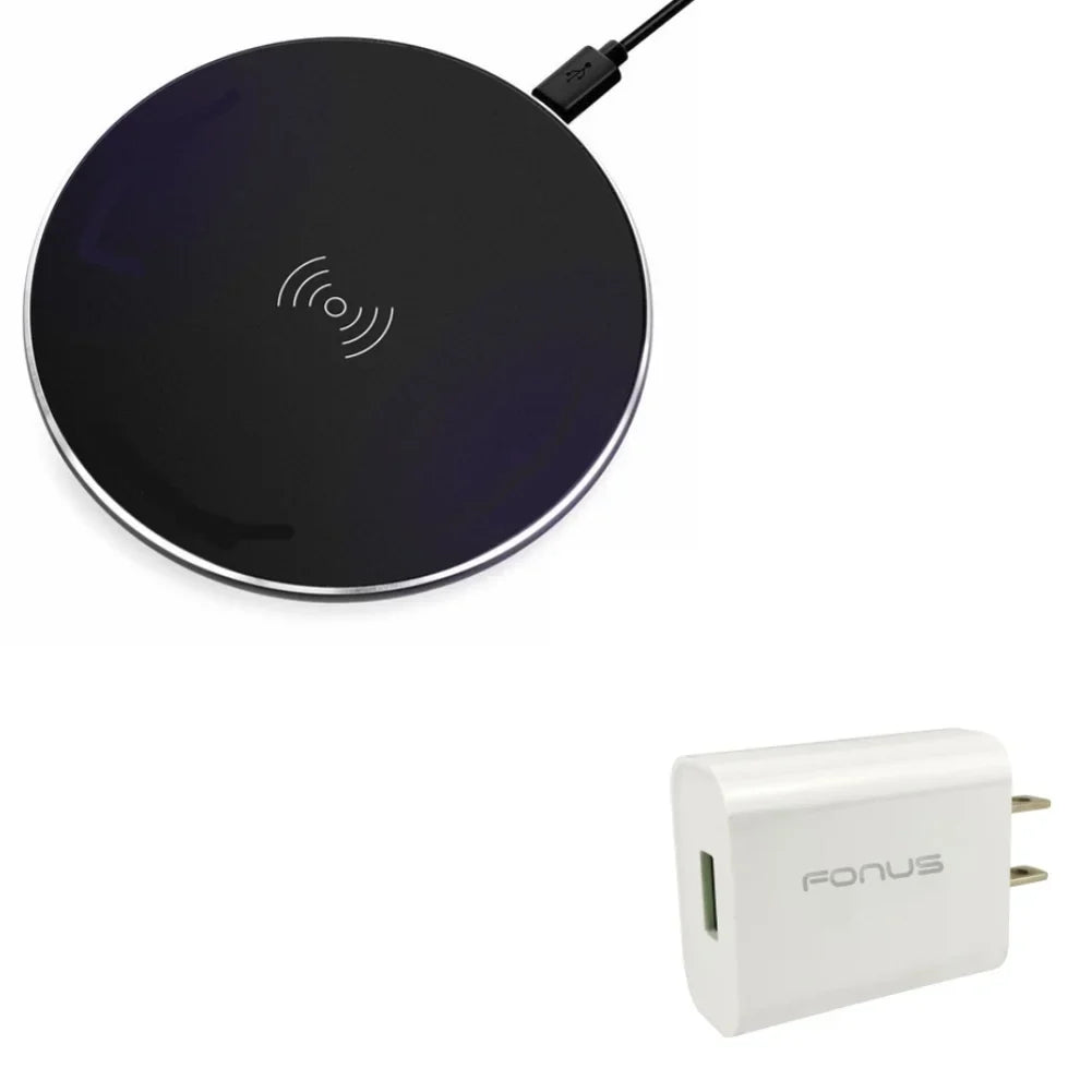 Phone Home K3K Razer Charging Ultra Wireless 10W Wall 2 S8 Edge+ Nokia - S8+ S6 AC Slim 1020  Charger USB S9+ Galaxy w Compact Lumia S9, Edge - Fast S7 Pad Charger 18W for Fast Adaptive