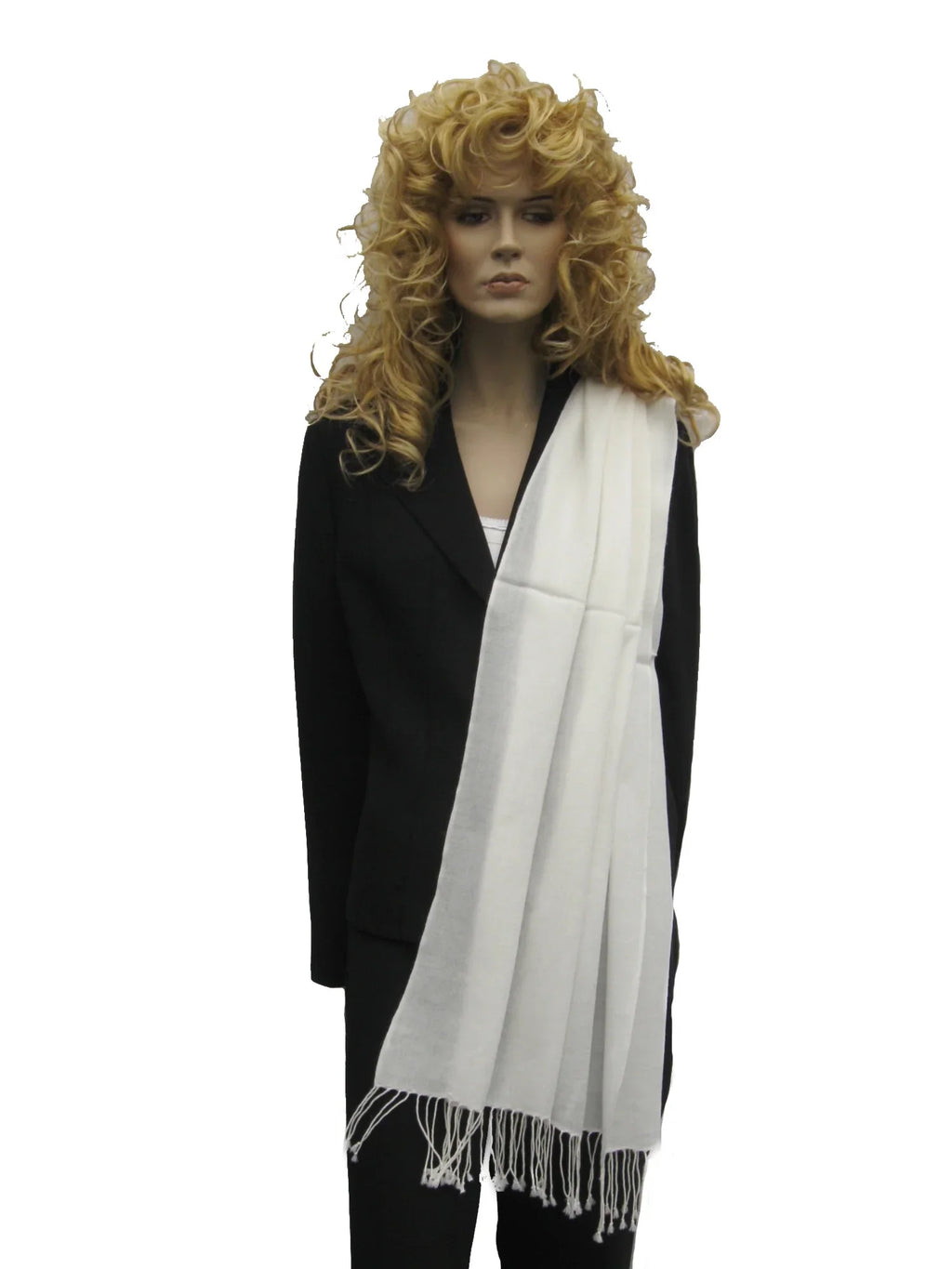 (Cream/Ivory Shawl) Regular Shawl/Shawls/Scarf/Scarves/Wrap/Stole/Muffler/Cape/Ruana/Blanket/Throw/Pashmina Scarf/Wool/Silk Shawl/Cashmere