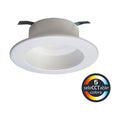 LED W White Retrofit RL4 Series Halo in. Lighting Recessed 8 Matte 4 W