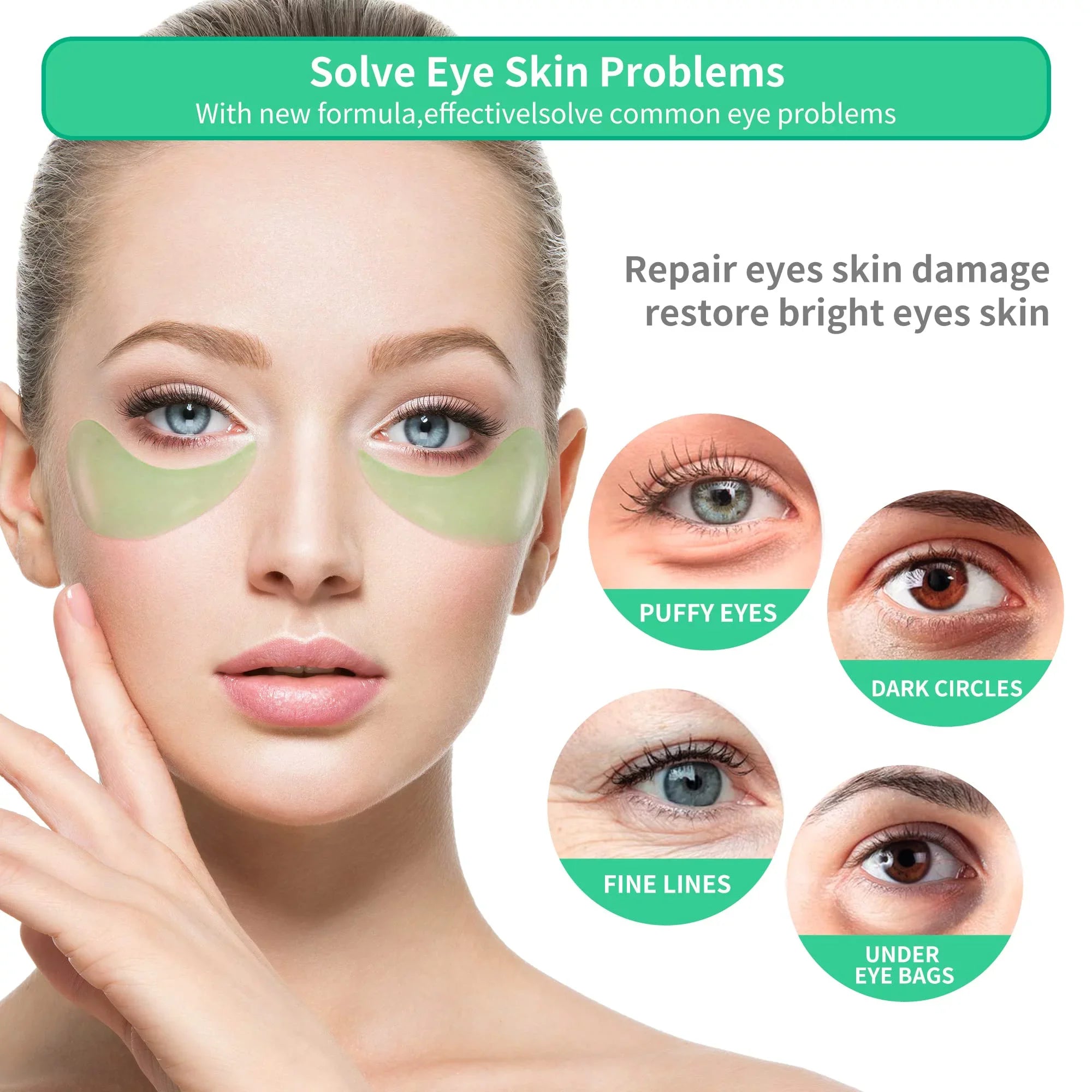 & Mask, Amino Pairs Vera Care for Eye 30 Collagen Aloe Acid - Face