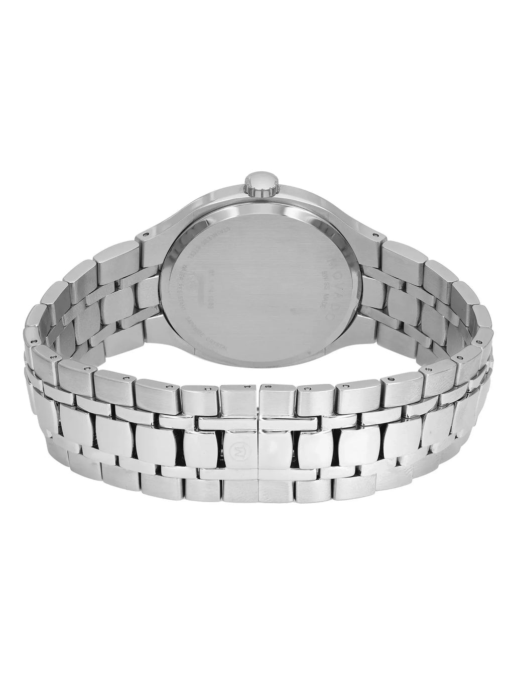 Silver Quartz Steel 0606450 Men Movado Watch Dial 40mm Museum