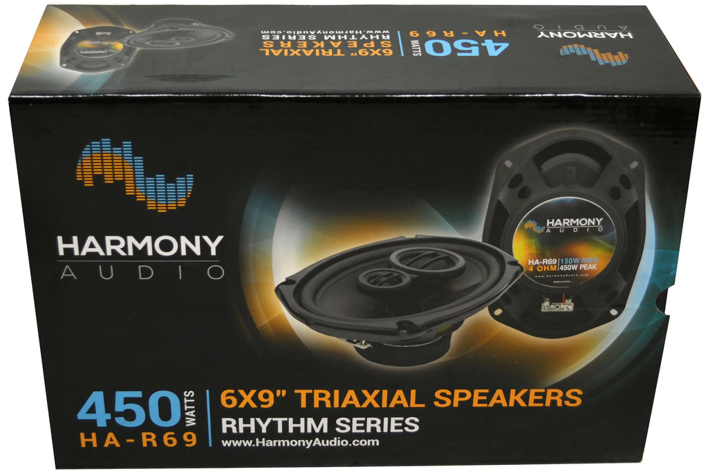 Fits HA-R69 Speakers Harmony S70 Deck Replacement 1998-2000 Speaker Volvo Rear