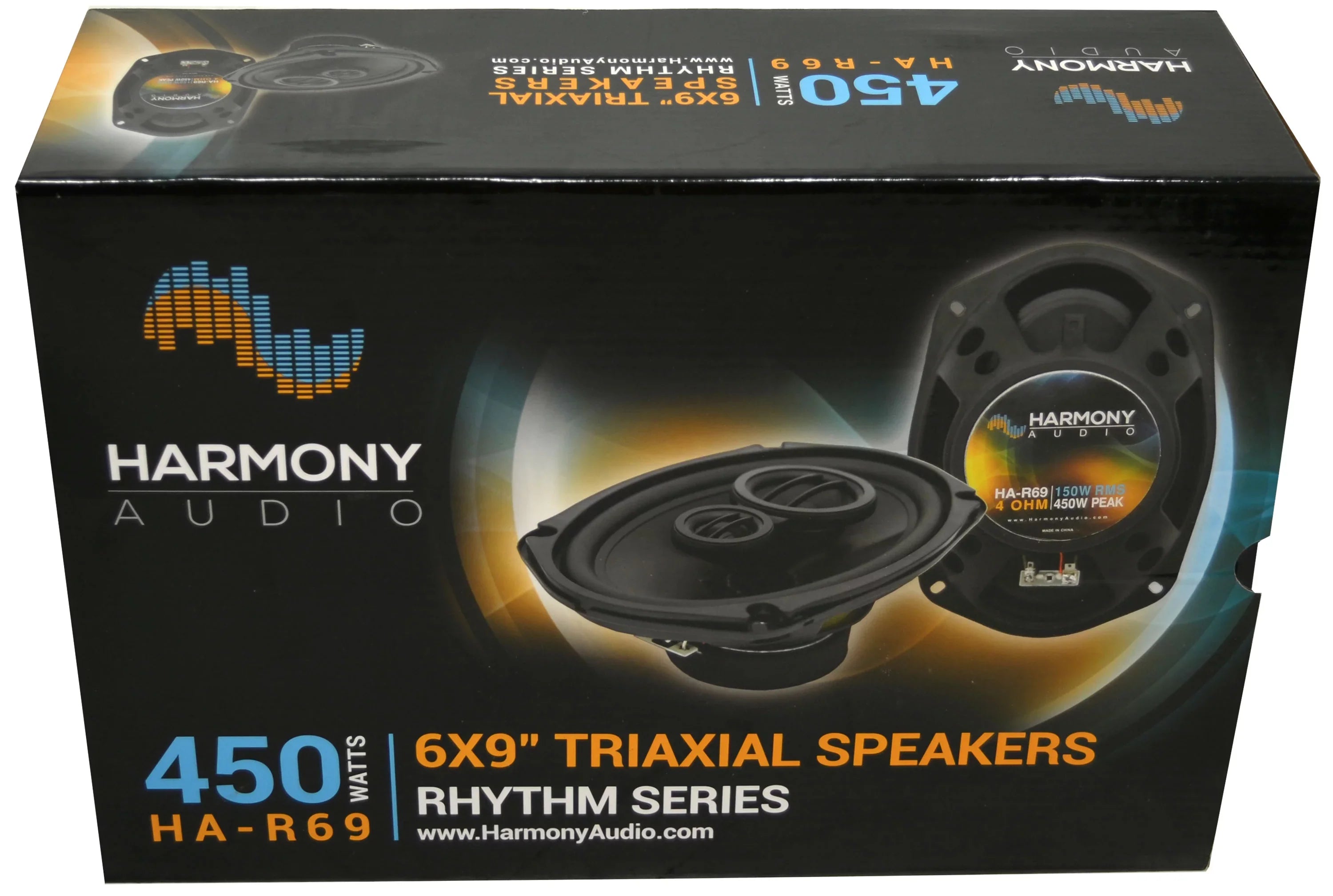 Fits HA-R69 Speakers Harmony S70 Deck Replacement 1998-2000 Speaker Volvo Rear